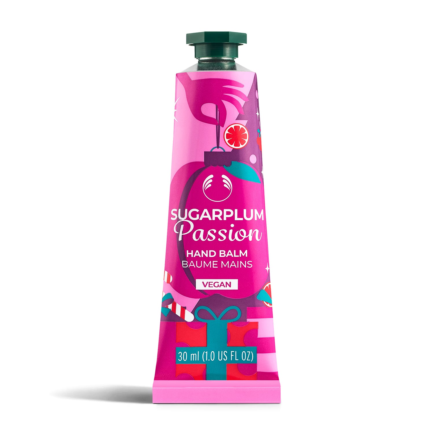 Крем-бальзам для рук The Body Shop Sugarplum Passion Hand Balm Сливова пристрасть, 30 мл